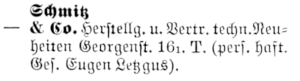 Schmitz 1922