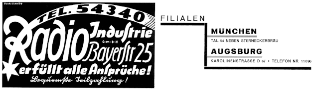 Radio-Industrie Augsburg-München