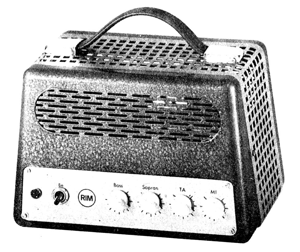 Kleinmischpultverstärker (1960)